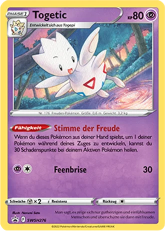 Togetic SWSH276 — Schwert & Schild Promos