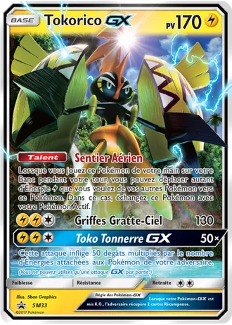 Tokorico GX SM33 — Soleil & Lune Promos
