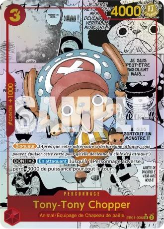 Tony-Tony Chopper (EB01-006) (Manga Rare + Reprint) — ONE PIECE CARD THE BEST (PRB01)