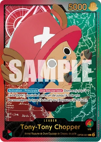 Tony-Tony Chopper (OP08-001) (Special Rare) — Anime 25th Collection (EB02)