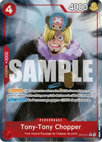 Tony-Tony Chopper (OP10-011) (Alternative Art) — ONE PIECE CARD THE BEST vol.2 (PRB02)