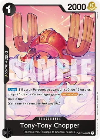 Tony-Tony Chopper (OP17-084) — Les Guerriers les Plus Puissants au Monde (OP17)