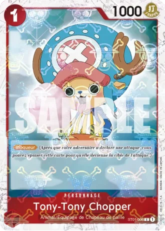 Tony-Tony Chopper (ST01-006) (Alternative Art) — ONE PIECE CARD THE BEST (PRB01)