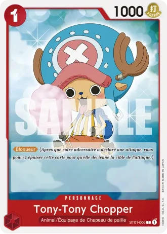 Tony-Tony Chopper (ST01-006) (Full Art) — ONE PIECE CARD THE BEST (PRB01)