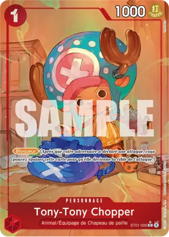 Tony-Tony Chopper (ST01-006) (Reprint) — ONE PIECE CARD THE BEST (PRB01)
