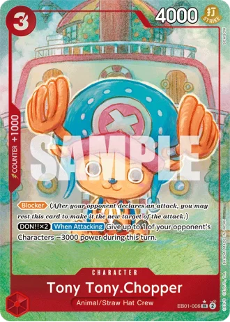 Tony Tony.Chopper (EB01-006) (Alternative Art) — Memorial Collection (EB01)