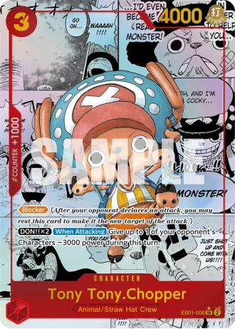 Tony Tony.Chopper (EB01-006) (Manga Rare) — Memorial Collection (EB01)