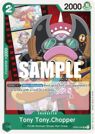 Tony Tony.Chopper (OP02-034) — Paramount War (OP02)