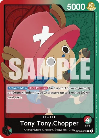 Tony Tony.Chopper (OP08-001) — Two Legends (OP08)