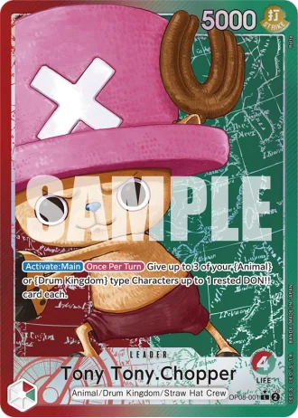 Tony Tony.Chopper (OP08-001) (Alternative Art) — Two Legends (OP08)