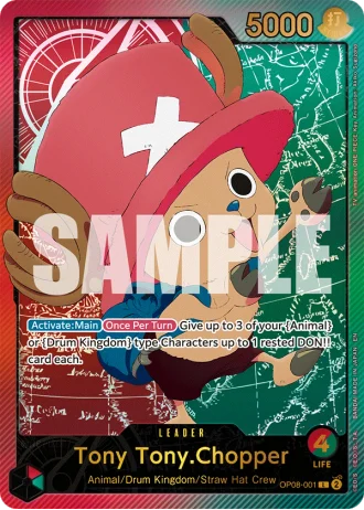 Tony Tony.Chopper (OP08-001) (Special Rare) — Anime 25th Collection (EB02)