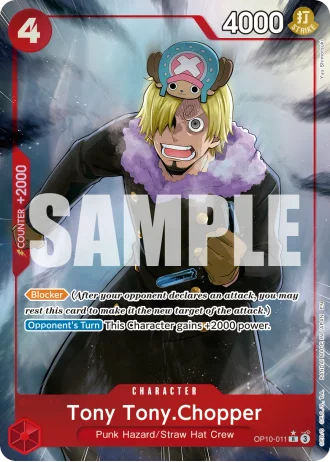 Tony Tony.Chopper (OP10-011) (Alternative Art) — One Piece Card The Best Vol.2(PRB02)