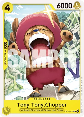 Tony Tony.Chopper (OP15-107) — Adventure on Kami's Island (OP15-EB04)