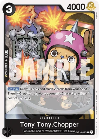 Tony Tony.Chopper (OP16-090) — The Time of Battle (OP16)