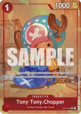 Tony Tony.Chopper (ST01-006) (Alternative Art) — One Piece The Best (PRB01)