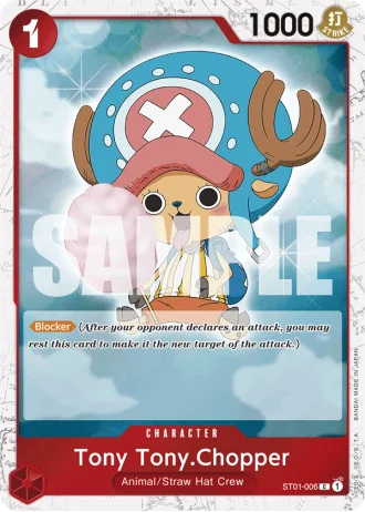 Tony Tony.Chopper (ST01-006) (Jolly Roger Foil) — One Piece The Best (PRB01)