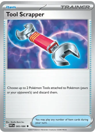 Tool Scrapper #085/86 — White Flare