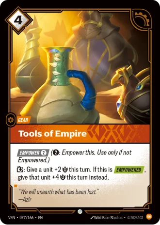 Tools of Empire #077/166 — Vendetta