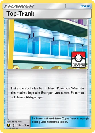 Top-Trank #128a — Gelbes-A-Alternativkarten