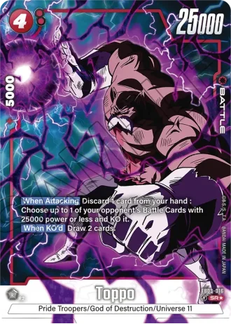 Toppo (Alternative Art) FB03-016 — Raging Roar (FB03)