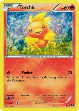 Torchic #2 — McDonald's Collection 2016