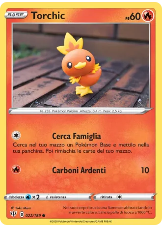 Torchic #22 — Fiamme Oscure