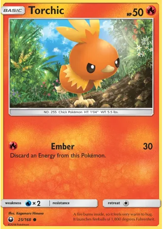 Torchic #25 — Celestial Storm