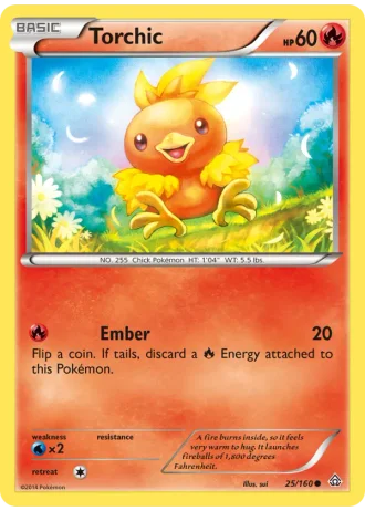 Torchic #25 — Primal Clash