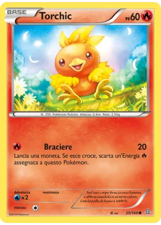 Torchic #25/160 — Scontro Primordiale