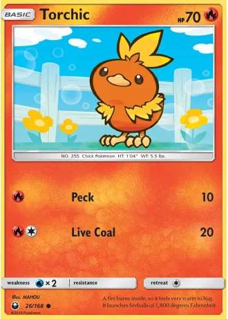 Torchic #26 — Celestial Storm
