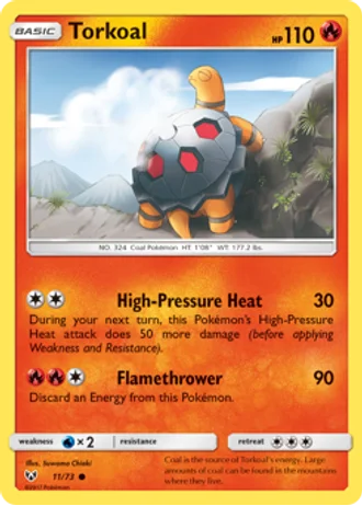 Torkoal #11/73 — Shining Legends