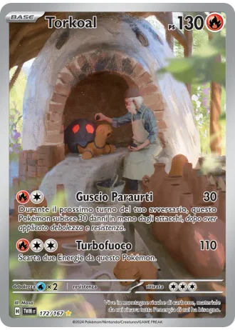 Torkoal #172/167 — Crepuscolo Mascherato