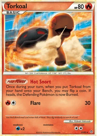 Torkoal #25 — Forze Scatenate