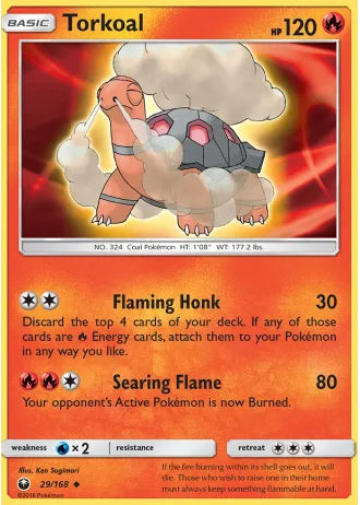 Torkoal #29 — Celestial Storm