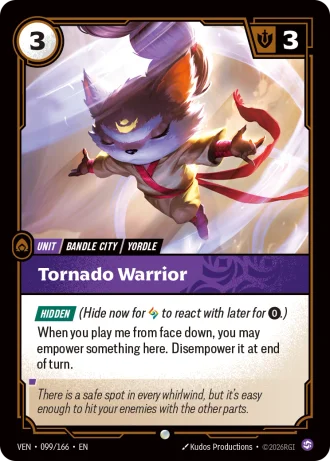 Tornado Warrior #099/166 — Vendetta