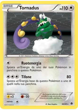 Tornadus #89/98 — Nuove Forze