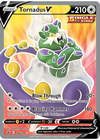 Tornadus V #184/198 — Chilling Reign