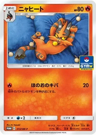 Torracat #313/SM-P — Sun & Moon Promos