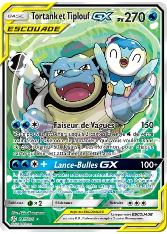 Tortank et Tiplouf GX #215 — Éclipse Cosmique