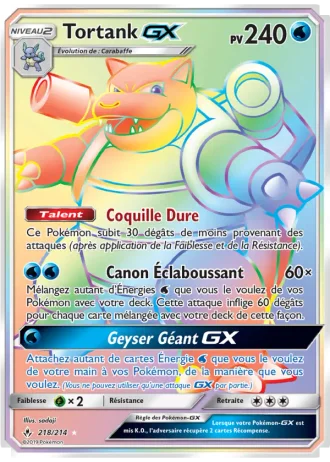Tortank GX #218 — Alliance Infaillible