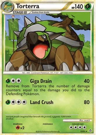 Torterra #10/95 — Forze Scatenate