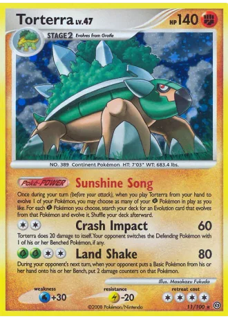 Torterra #11/100 — Fronte di Tempesta