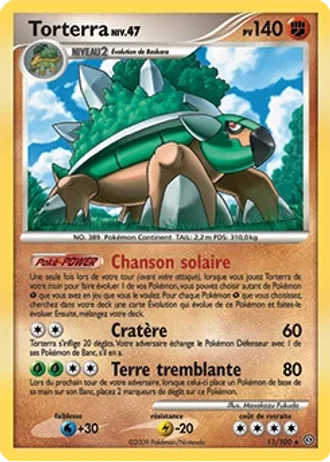 Torterra #11/100 — Tempête