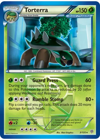 Torterra #3 — Plasma Storm