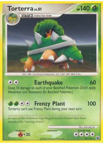 Torterra #30 — Majestic Dawn