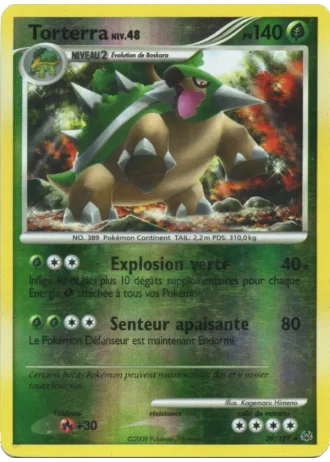 Torterra #39/127 — Platine
