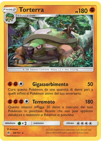 Torterra #58/131 — Apocalisse Di Luce