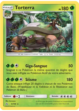 Torterra #9/156 — Ultra-Prisme