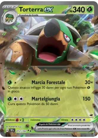 Torterra ex #012/162 — Cronoforze