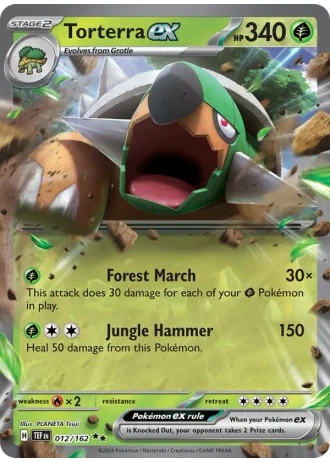 Torterra ex #012/162 — Temporal Forces